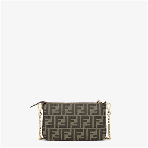 pochette fendi outlet|fendi baguette pouch.